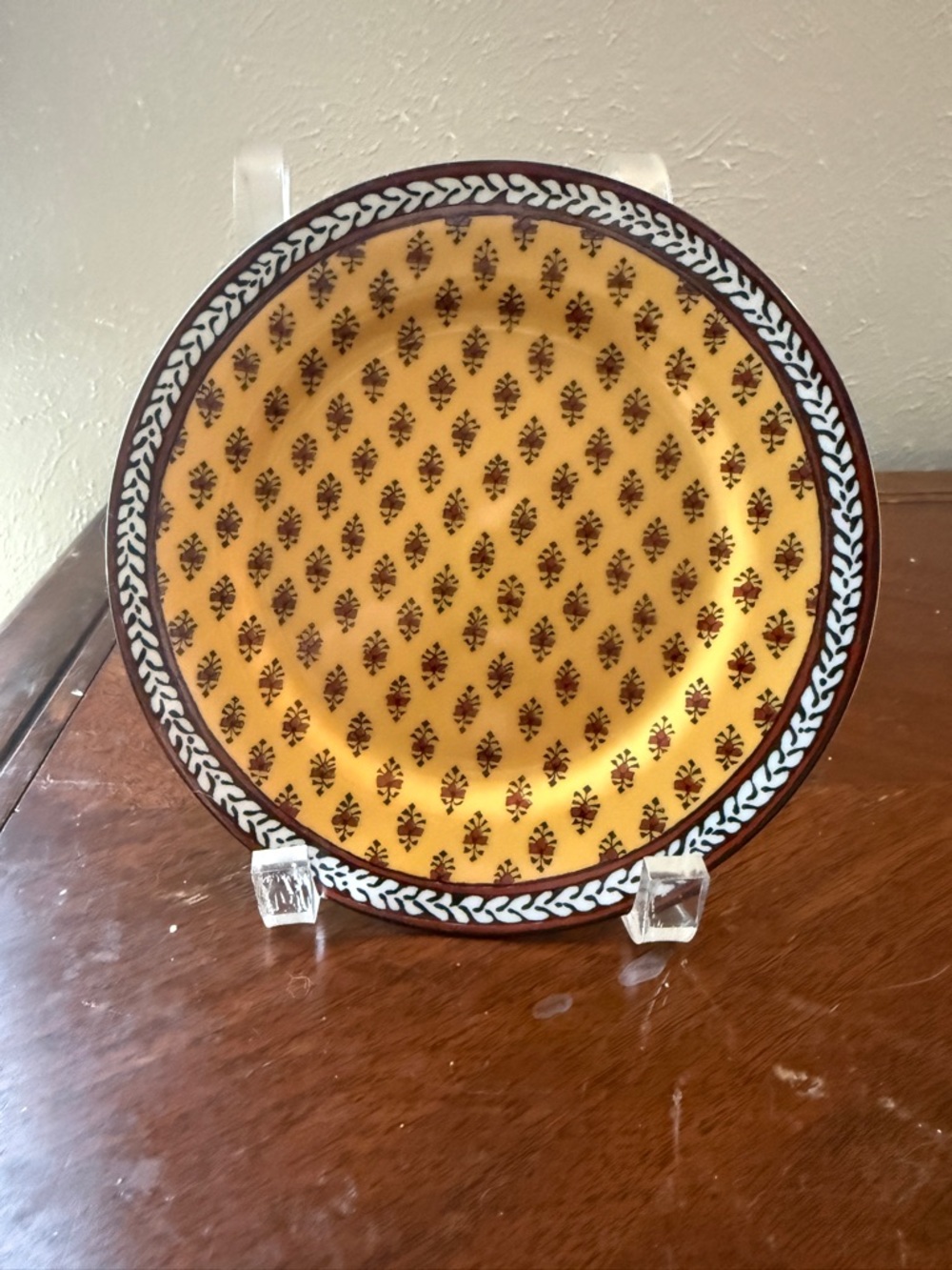 Vintage Fitz and Floyd Avignon Pattern Bread and Butter Plates